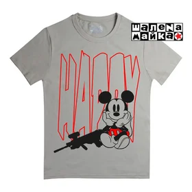 Прикольные футболки: Swag MickeyHappy